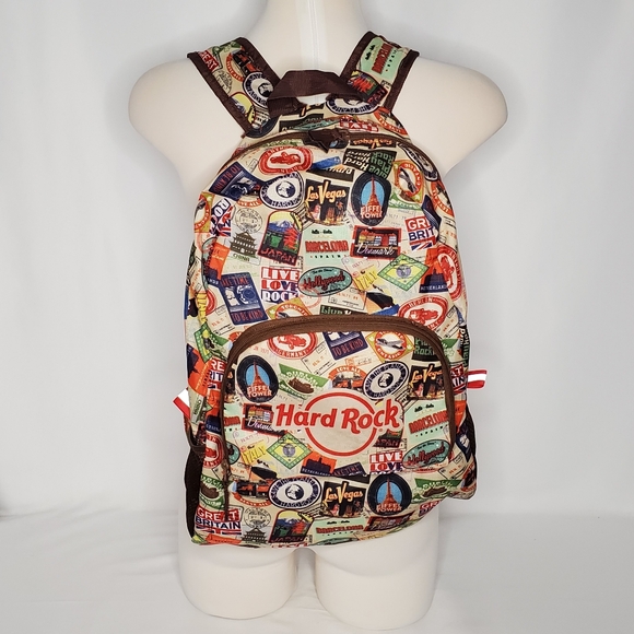 Hard Rock Cafe Packable Passport Backpack - Picture 13 of 15